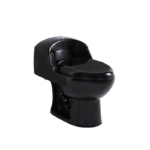 Sanitario AquaGentle Supreme Mid Negro Brillante - Super Ceramic Colombia