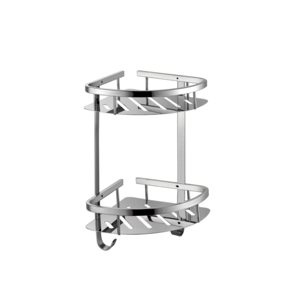 Organizador Esquinero Doble de Acero Inoxidable - Super Ceramic Colombia