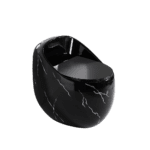 Sanitario AquaLuxury Alta Plus Marmol Carrara Negro - Super Ceramic Colombia