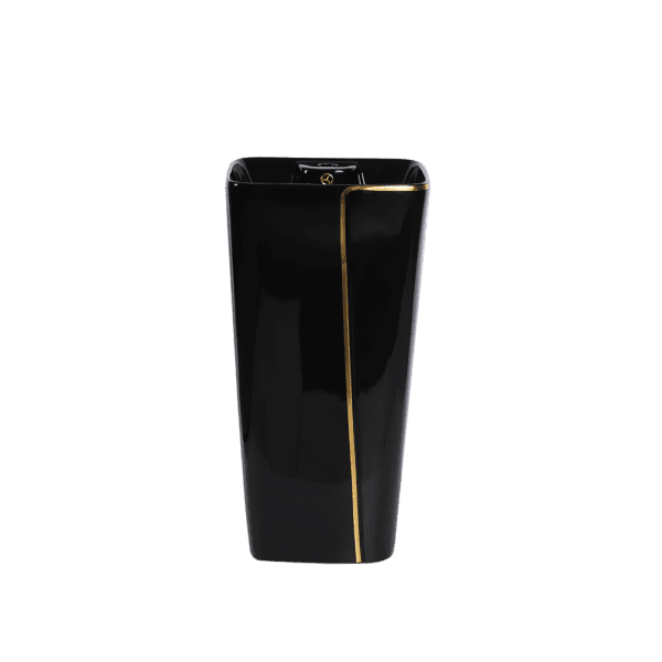 Lavamanos ElysiumStand Negro - Super Ceramic Colombia