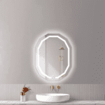 Espejo con Luz LED en forma de dodecágono de 63x83 cm - Super Ceramic Colombia