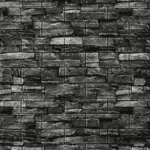 Adhesivo 3D de Pared Roca Negra - Super Ceramic Colombia