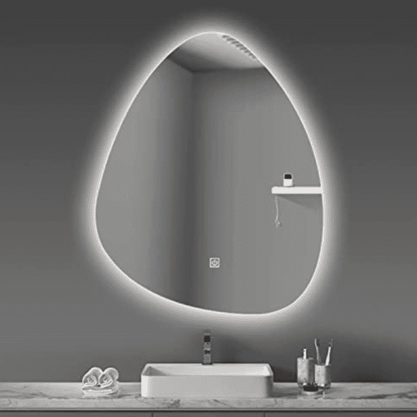 Espejo con Luz LED Lagrima 50x70cm - Super Ceramic Colombia