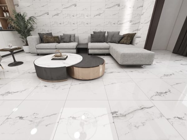 Baldosa de piso para Baño Porcelanato Nacar - Super Ceramic Colombia