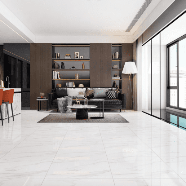 Baldosa Porcelanato Marmol Carrara - Super Ceramic Colombia