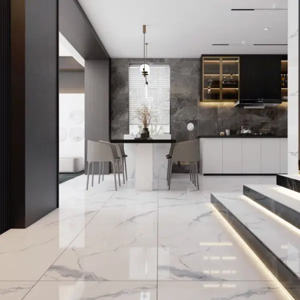 Baldosa Porcelanato Mármol Ibiza - Super Ceramic Colombia