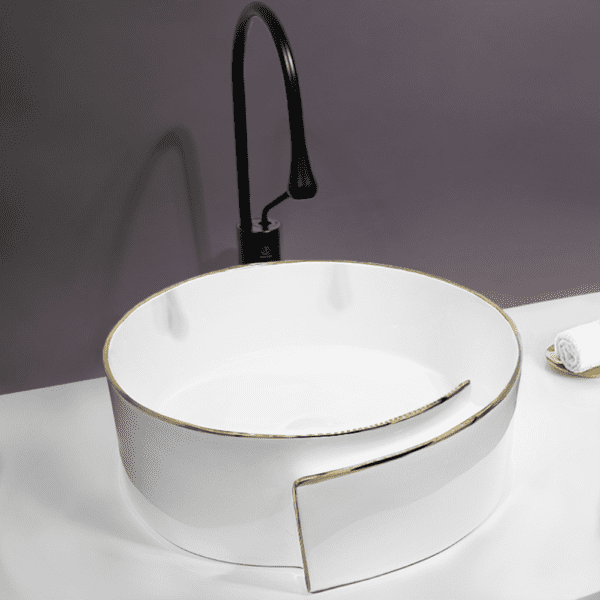 Lavamanos HydroStream Gold - Super Ceramic Colombia