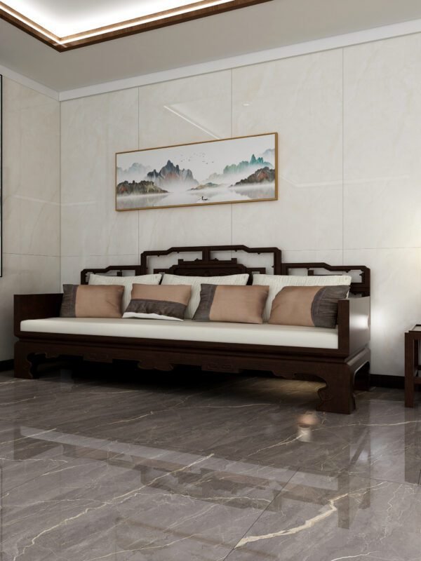 Baldosa Gris de Porcelanato Basalto Ceniza - Super Ceramic Colombia