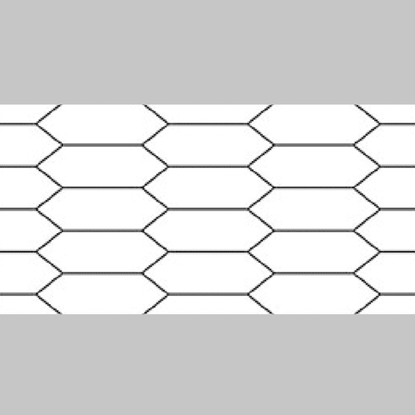 Baldosa de Cerámica Azulejo de Obsidiana Hexágono Alargado - Super Ceramic Colombia