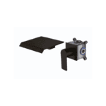 Grifo de Pared Cascada CrystalStream Black - Super Ceramic Colombia