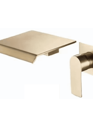 Grifo de Pared Cascada CrystalStream Gris - Super Ceramic Colombia
