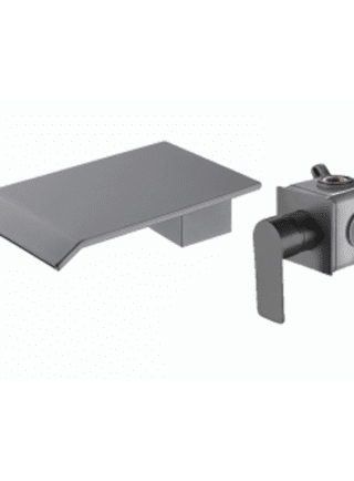 Grifo de Pared Cascada PureWave Gray - Super Ceramic Colombia