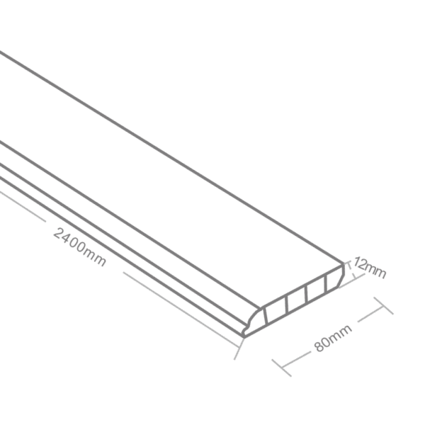 Guardaescoba SPC Ciprés x 10 unidades - Super Ceramic Colombia