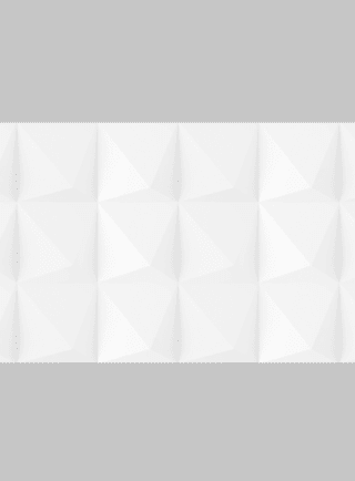 Baldosa de Cerámica Malaquita Relieve de Triangulo Blanco - Super Ceramic Colombia