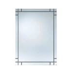 Espejo Rectangular con Dordes Rectos - Super Ceramic Colombia