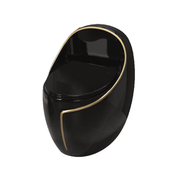 Sanitario AquaLuxury Vita Luxe Black & G - Super Ceramic Colombia