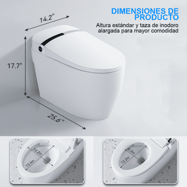 Sanitario Inteligente FlowCrest Modern - Super Ceramic Colombia