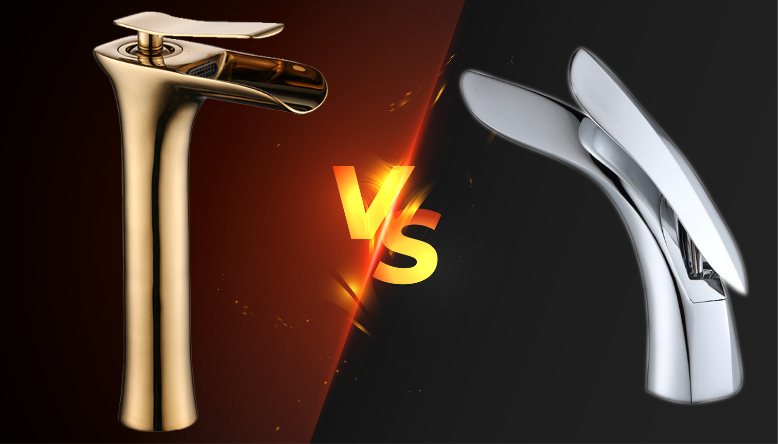 Grifería Dorada vs. Grifería Cromada: Elección Perfecta para Baños de Lujo - Super Ceramic Colombia
