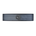 Rejilla para Piso 40 x 8 cm Negra Barras Horizontales - Super Ceramic Colombia