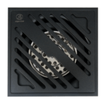 Rejilla para Piso 10 x 10 cm Negra - Super Ceramic Colombia