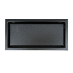 Rejilla para Piso 15 x 15 cm Negra Lisa - Super Ceramic Colombia
