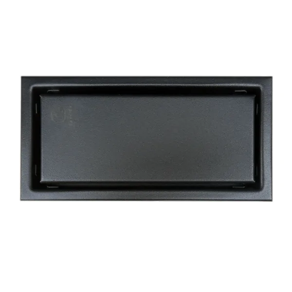 Rejilla para Piso 15 x 15 cm Negra Lisa - Super Ceramic Colombia