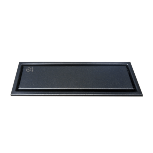 Rejilla para Piso 30 x 10 cm Negra Lisa - Super Ceramic Colombia