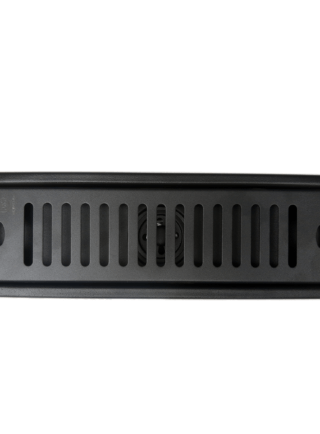 Rejilla Rectangular para Piso 30 x 10 cm Negra Rendijas Verticales - Super Ceramic Colombia