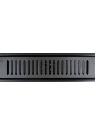 Rejilla Rectangular para Piso 40 x 10 cm Negra Rendijas Verticales - Super Ceramic Colombia