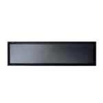 Rejilla para Piso 30 x 8 cm Negra Liso - Super Ceramic Colombia