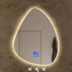 Espejo inteligente en forma de gota - Super Ceramic Colombia