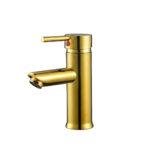 Grifo Monomando Alta Ébano Gold - Super Ceramic Colombia