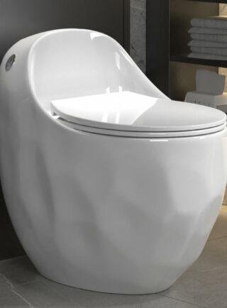 Sanitario One piece, tipo huevo - Crystal Comfort - Super Ceramic Colombia