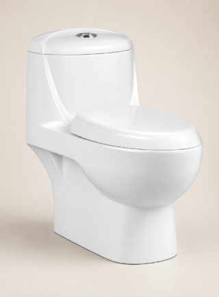 Sanitario One piece, economico pero elegante - Serenity Flush - Super Ceramic Colombia