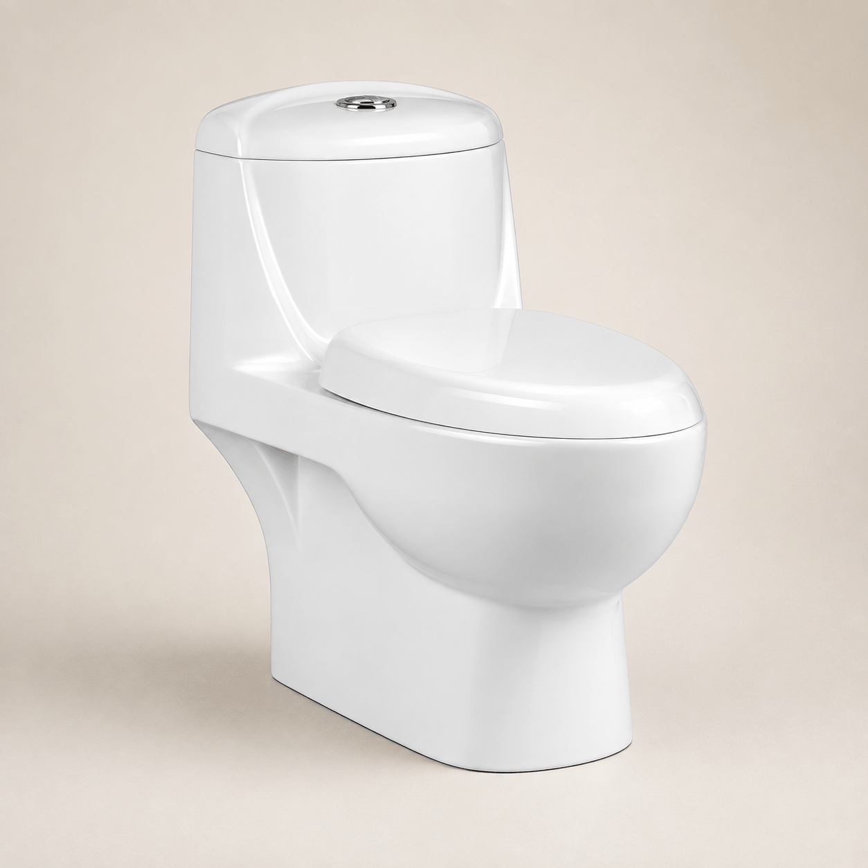 Sanitario One piece, economico pero elegante - Serenity Flush - Super Ceramic Colombia