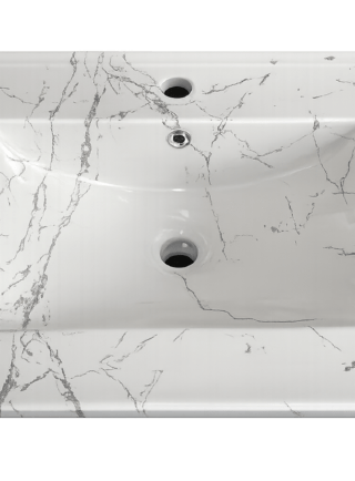 Lavamanos Rectangular de empotrar en mueble - Crystal Basin - Super Ceramic Colombia