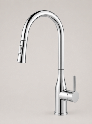 Grifo para Lavaplatos Metalico cromado con extensor - Kitchen Elegance - Super Ceramic Colombia
