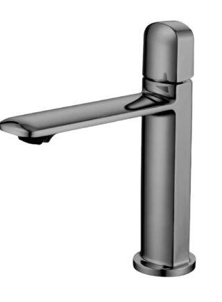Grifo para Lavamanos De caña baja de base cuadrada, metalico - Lumina - Super Ceramic Colombia