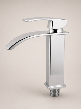 Grifo para Lavamanos De caña baja, cromado - Prestige Gold - Super Ceramic Colombia