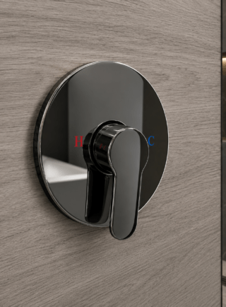 Grifo para Ducha De base redonda, metalico - Diamond Rain - Super Ceramic Colombia