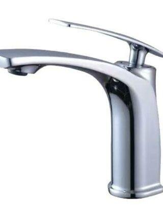 Grifo para Lavamanos De caña baja, de base cuadrada - Elegance Chrome - Super Ceramic Colombia
