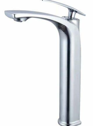 Grifo para Lavamanos De caña alta de base cuadrada, metalico - Prestige Gold (Ref. BSA4430-S) - Super Ceramic Colombia
