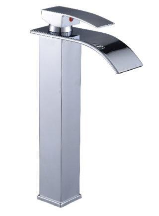 Grifo para Lavamanos De caña alta, cromado - Royal Cascade - Super Ceramic Colombia
