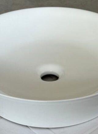 Lavamanos Blanco brillante, de sobreponer - Serenity Basin - Super Ceramic Colombia