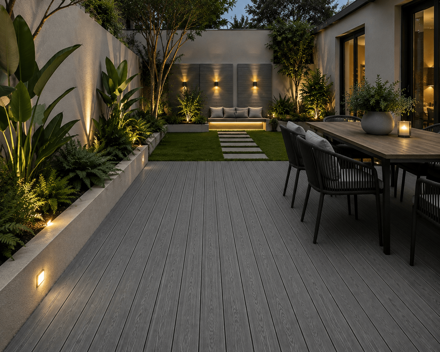 Panel WPC para piso exterior – Bruma de Roble – Super Ceramic Colombia Panel WPC para piso exterior - Bruma de Roble - Super Ceramic Colombia