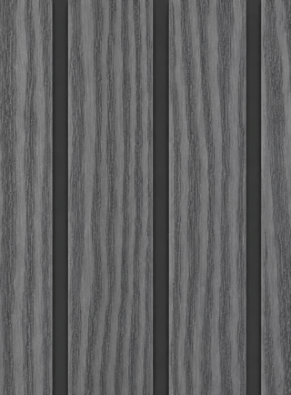 Panel WPC para pared exterior, con aristas - Madera Encantada (Ref. GR3046) - Super Ceramic Colombia