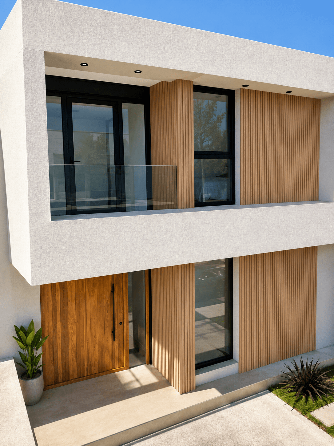 Panel WPC para pared exterior, con aristas – Madera Encantada (Ref. GR3057) – Super Ceramic Colombia Panel WPC para pared exterior, con aristas - Madera Encantada (Ref. GR3057) - Super Ceramic Colombia