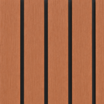 Panel WPC para pared exterior, con aristas - Roble Moderno (Ref. GR3039) - Super Ceramic Colombia