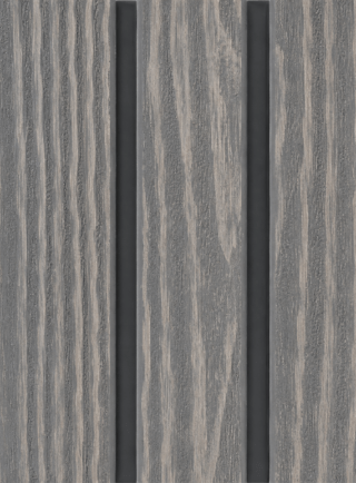 Panel WPC para pared exterior, con aristas - Textura Real (Ref. GR3059) - Super Ceramic Colombia