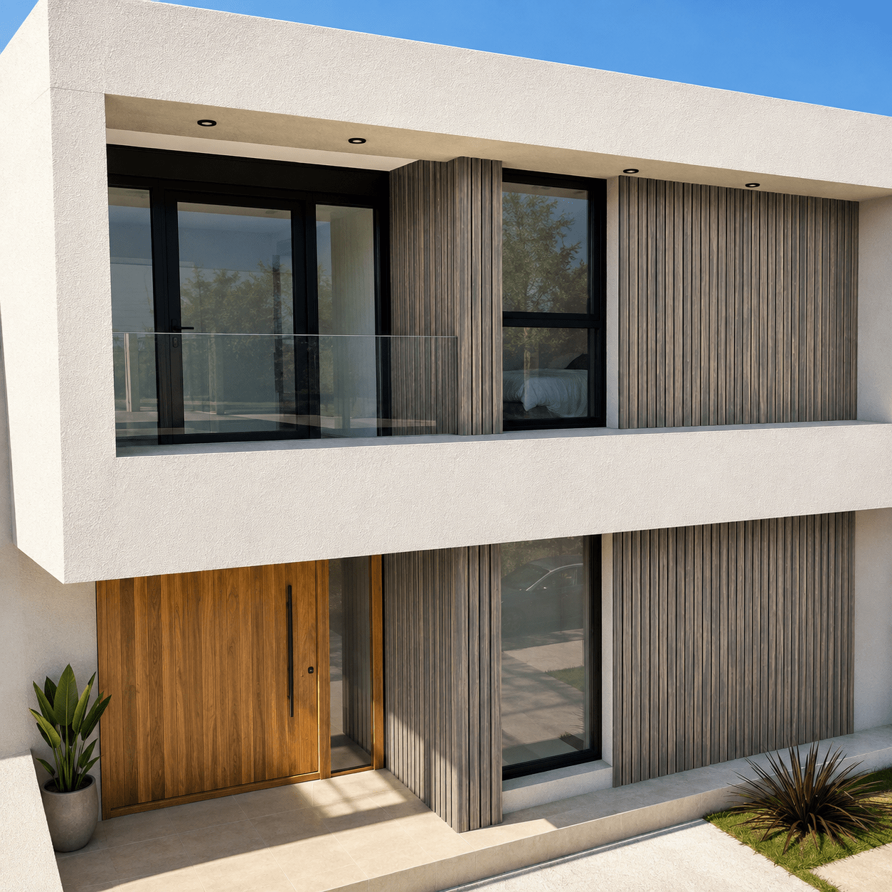 Panel WPC para pared exterior, con aristas – Textura Real (Ref. GR3059) – Super Ceramic Colombia Panel WPC para pared exterior, con aristas - Textura Real (Ref. GR3059) - Super Ceramic Colombia